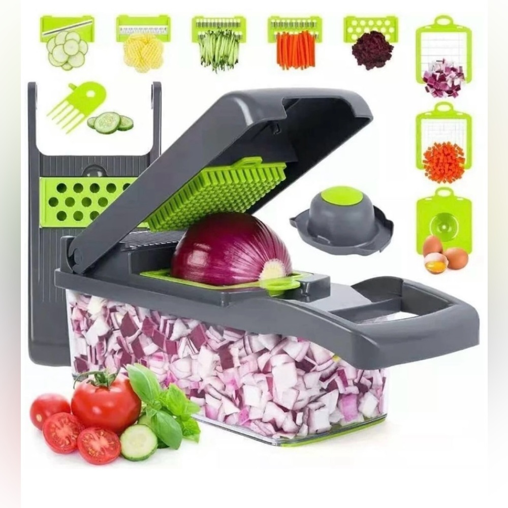 Multifunctional 14 in 1 kitchen food processor Food Chopper Veggie Slicer
